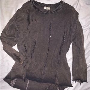Umgee destroyed Oversized sweater